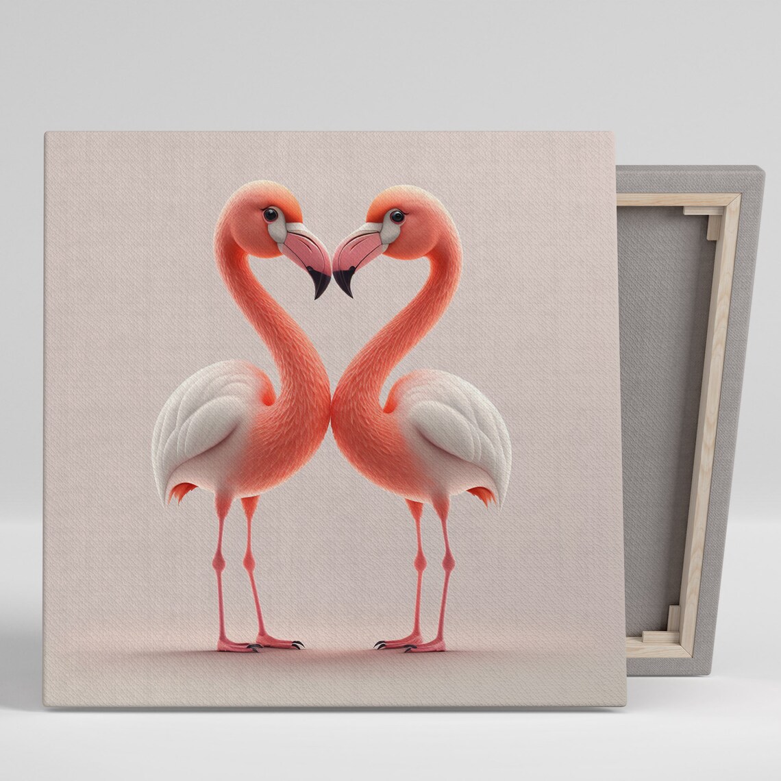 Flamingo Fever, Tropical Animal Theme Art Print
