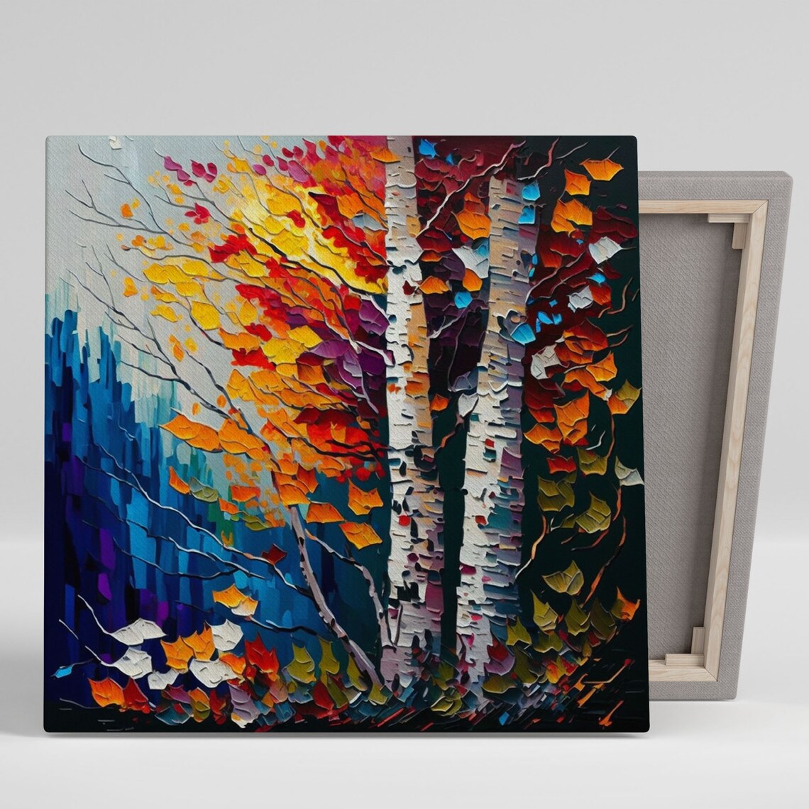 Birch Tree Wall Art Or Poster Birch Tree Wall Hanging Nature Wall Decor Home Decor Modern Art Minimalist Wall Art