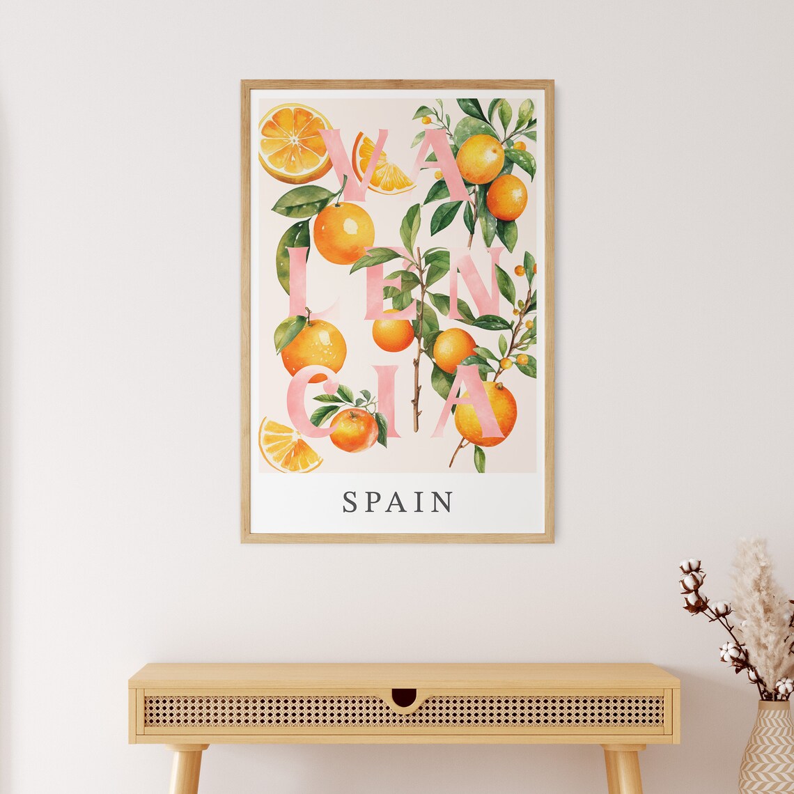 Citrus Art Collection, Watercolor Fruit Art