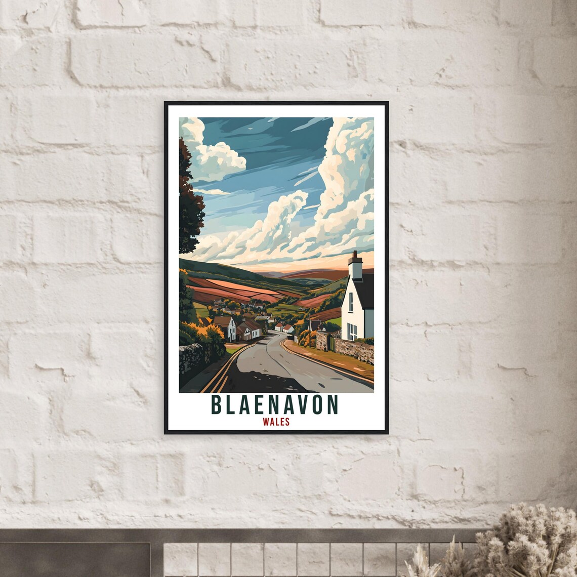 Blaenavon Travel Poster, Wales Home Decor - Image 2