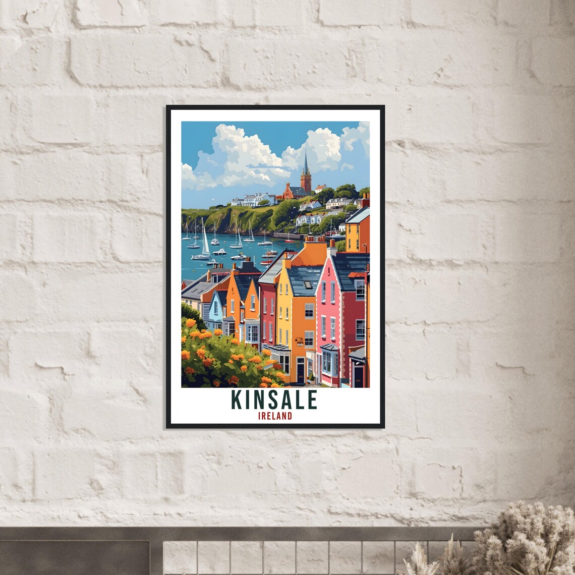Kinsale Travel Poster, Ireland Home Decoration - Image 3