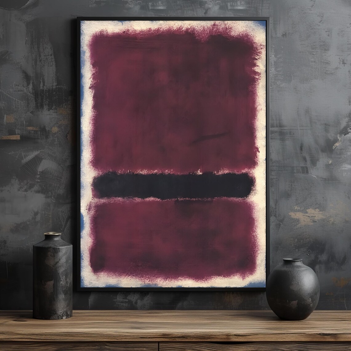 Mark Rothko Abstract Artwork, Timeless Modern Decor - Image 2