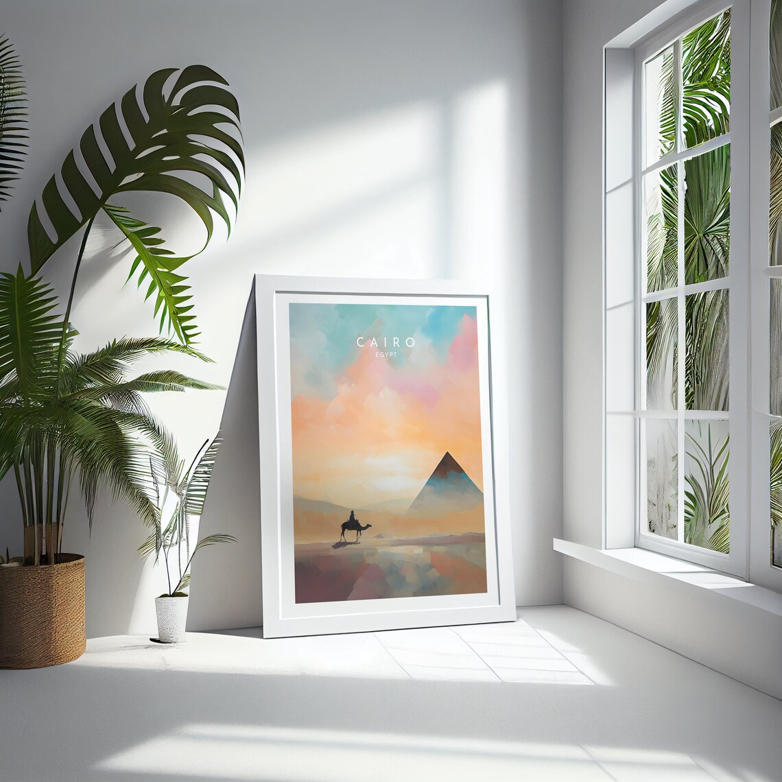 Cairo Travel Print Egypt Cairo Poster Home Decor Gift Print Or - Image 4