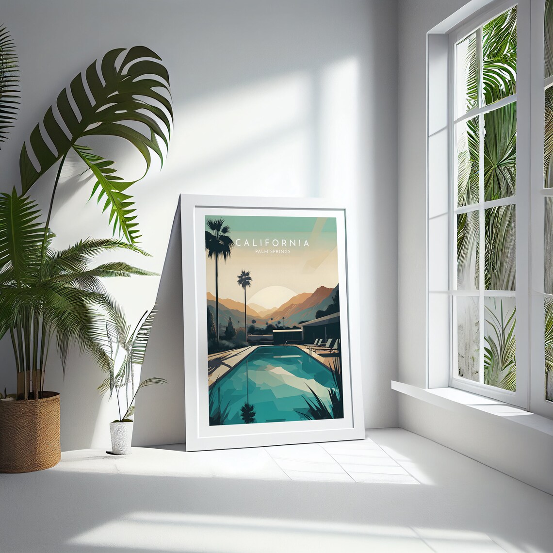Palm Springs Travel Poster, California Home Decor - Image 4