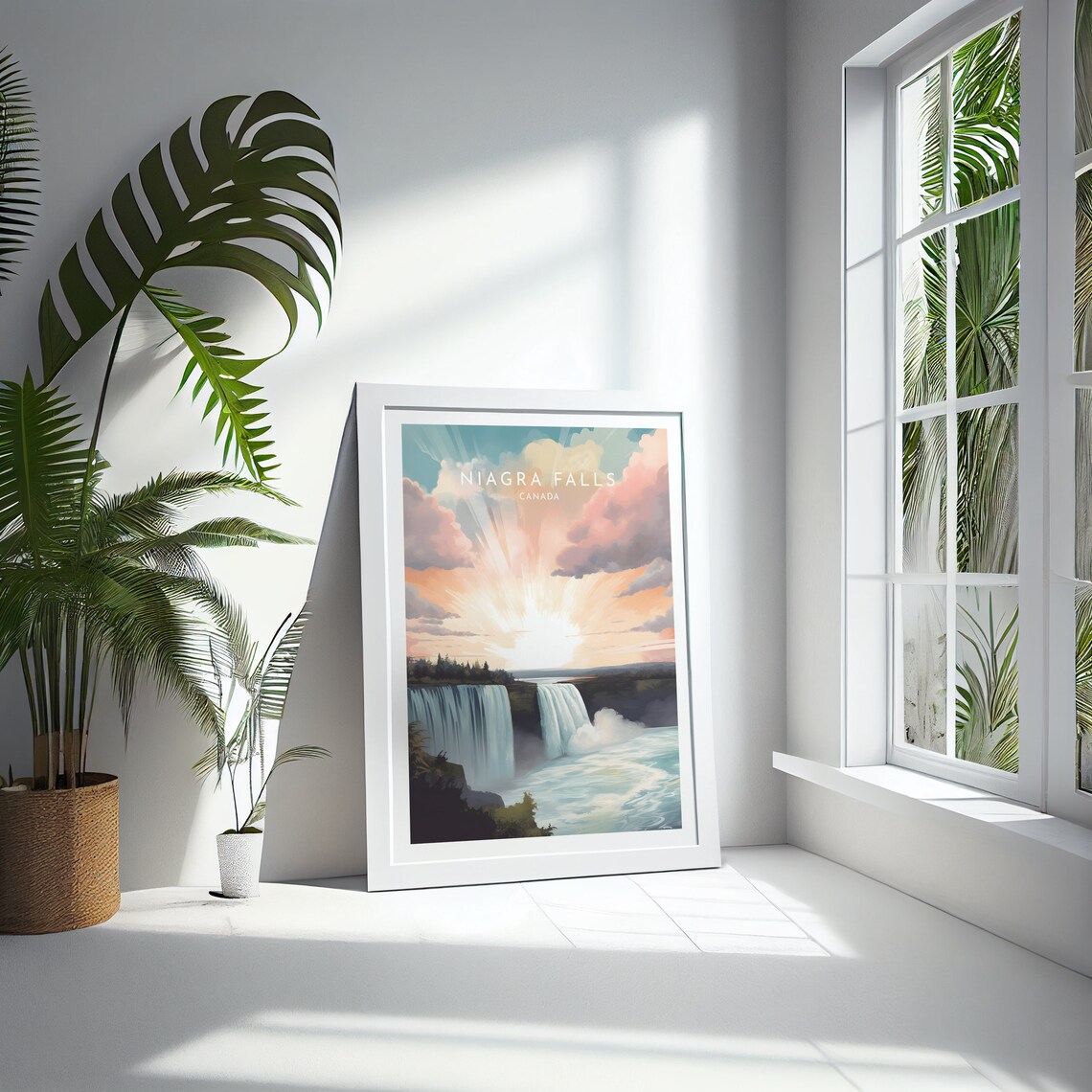 Niagara Falls Travel Poster, Canada Home Decor - Image 4