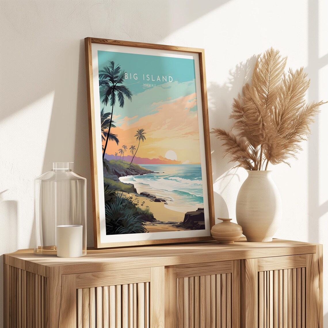 Big Island Hawaii Travel Poster, Home Decor - Image 2