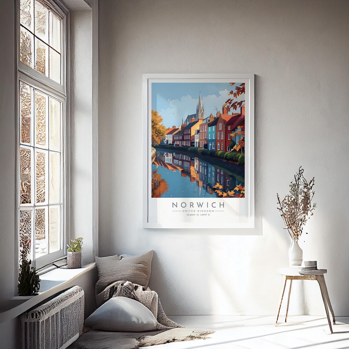Norwich Travel Poster, England Travel Poster - Image 4