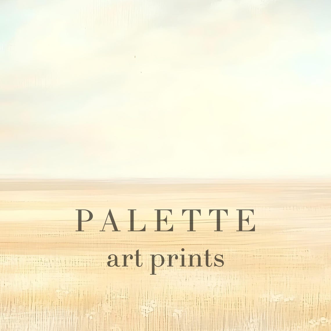 Golden Sunset Wildflower Meadow Warm Glow Landscape Wall Art - Image 2
