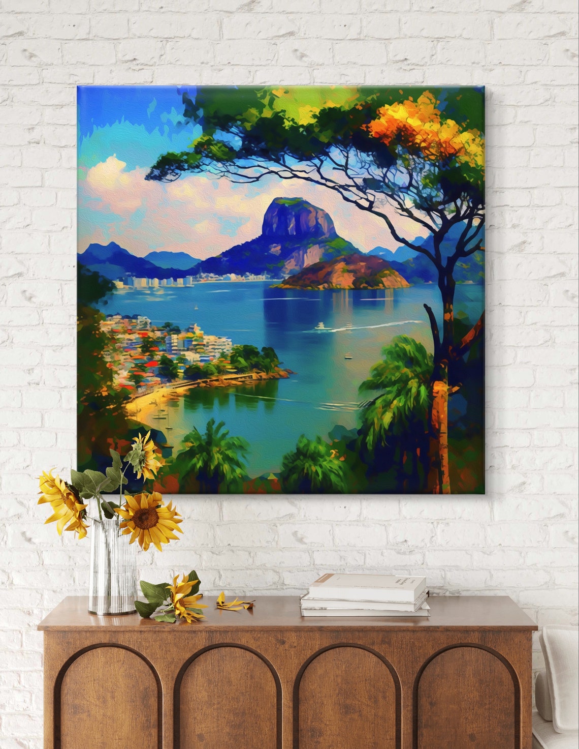 Rio de Janeiro Sugarloaf Mountain and Guanabara Bay Coastal Poster - Image 6