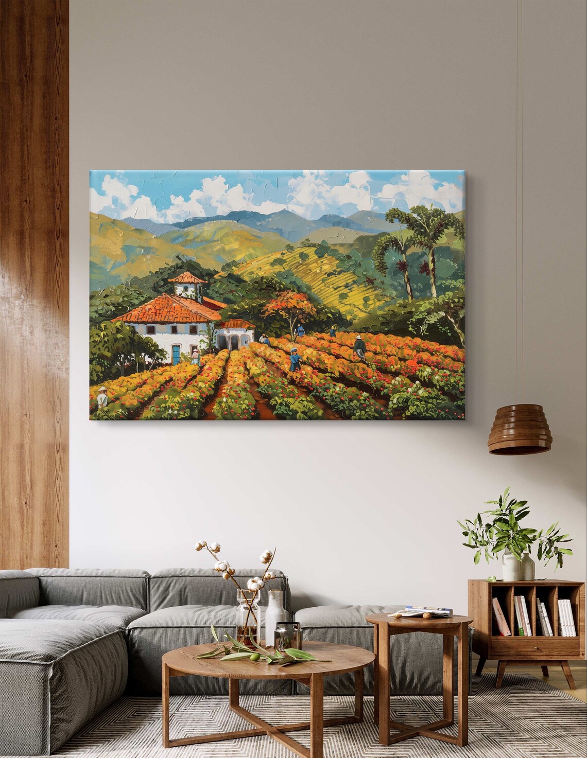 Minas Gerais Coffee Plantation Art Print, Brazil - Image 3