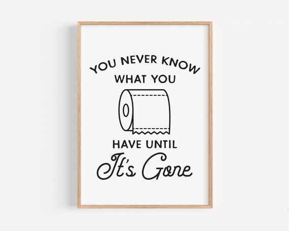 Funny Bathroom Art Bathroom Quote Print Printable Funny Bathroom Signs Poster