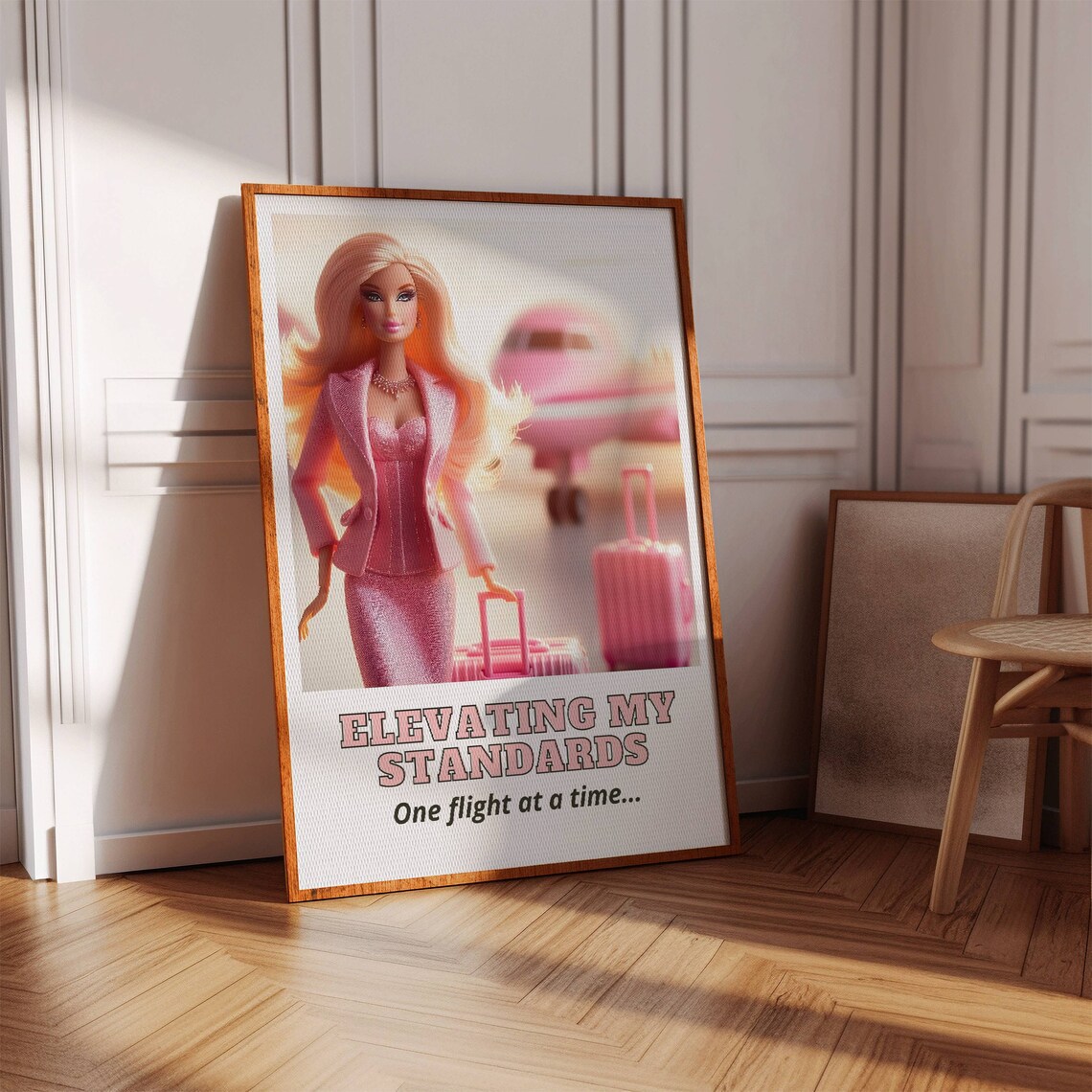 Vintage Doll Blonde Diva Art Print