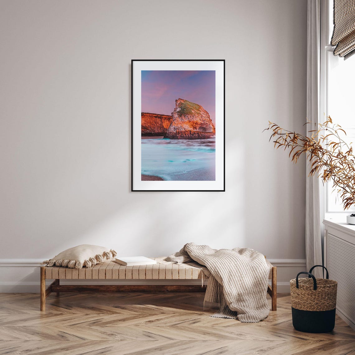 Santa Cruz Colorful Poster Print No 3 Santa Cruz Photo Wall Art Santa Cruz Decor Travel Print Santa Cruz Street Map Poster City Map - Image 2