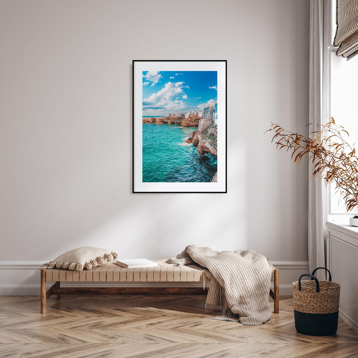 Puglia Colorful Poster Print No 3 Puglia Photo Wall Art Puglia Wall Decor Puglia Travel Print Puglia Street Map Poster City Map - Image 2