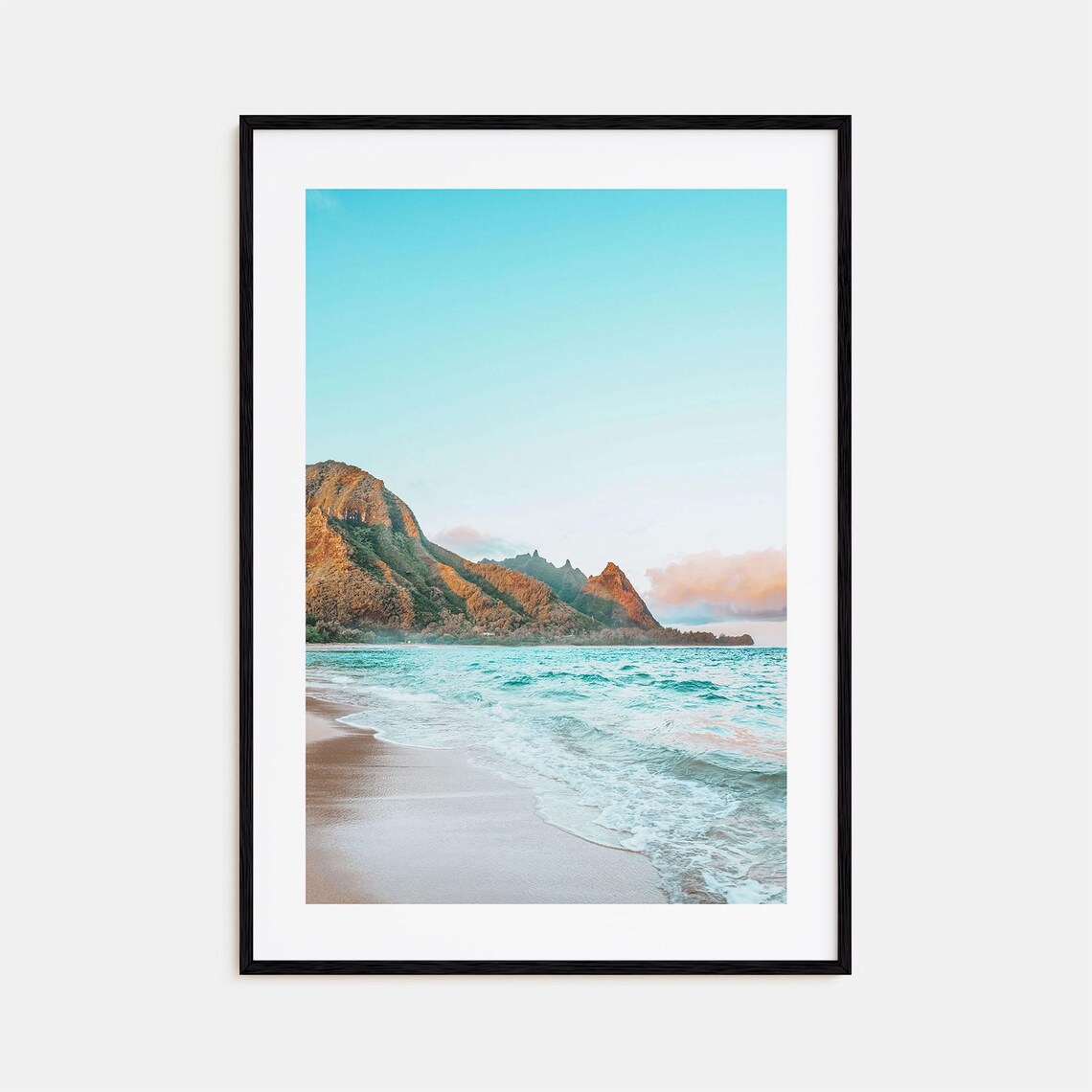 Hawaii Street Map Poster, Travel Wall Art