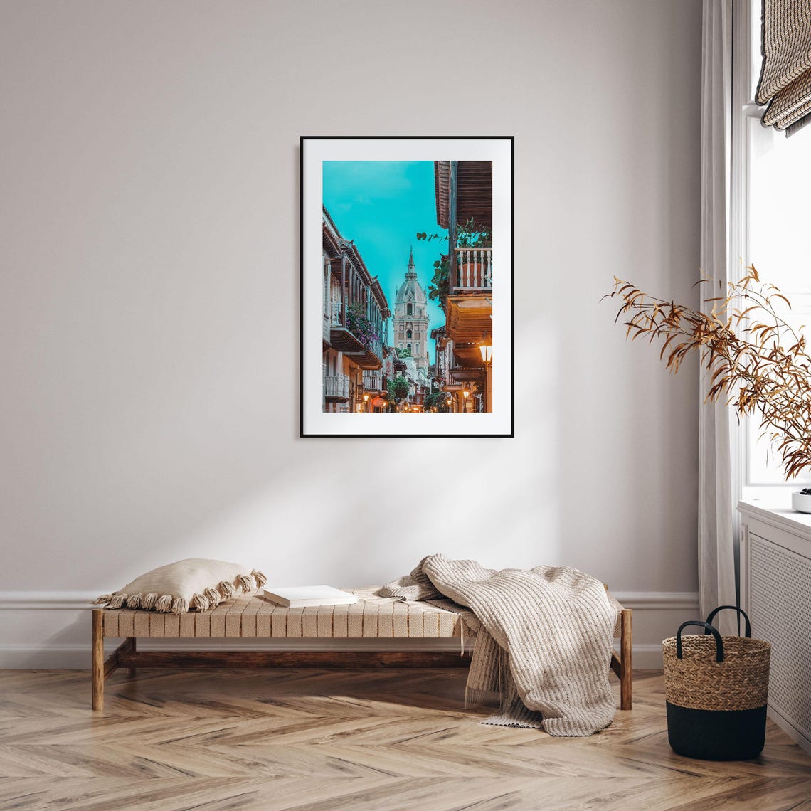 Colombia Colorful Poster Print No 2 Colombia Photo Art Colombia Wall Decor Colombia Travel Print Street Map Poster City Map - Image 2