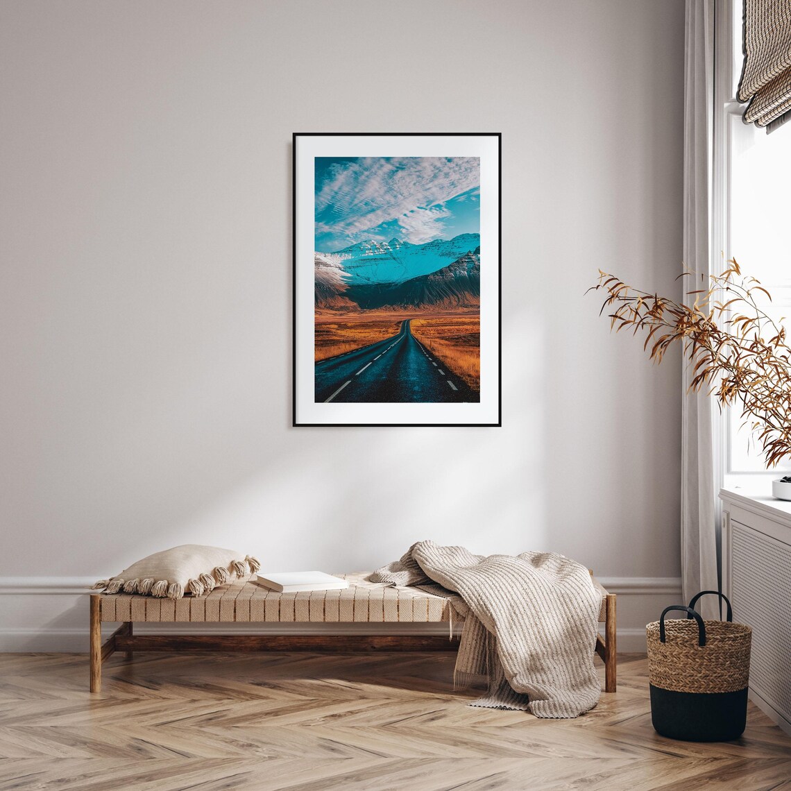 Iceland Colorful Poster Print Iceland Photo Wall Art Iceland Wall Decor Iceland Travel Print Iceland Street Map Poster City Map - Image 2