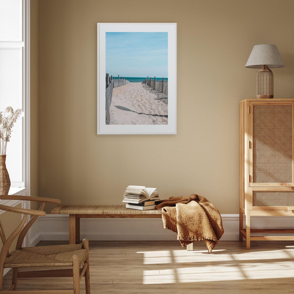 Rehoboth Beach Colorful Travel Poster, Street Map - Image 3