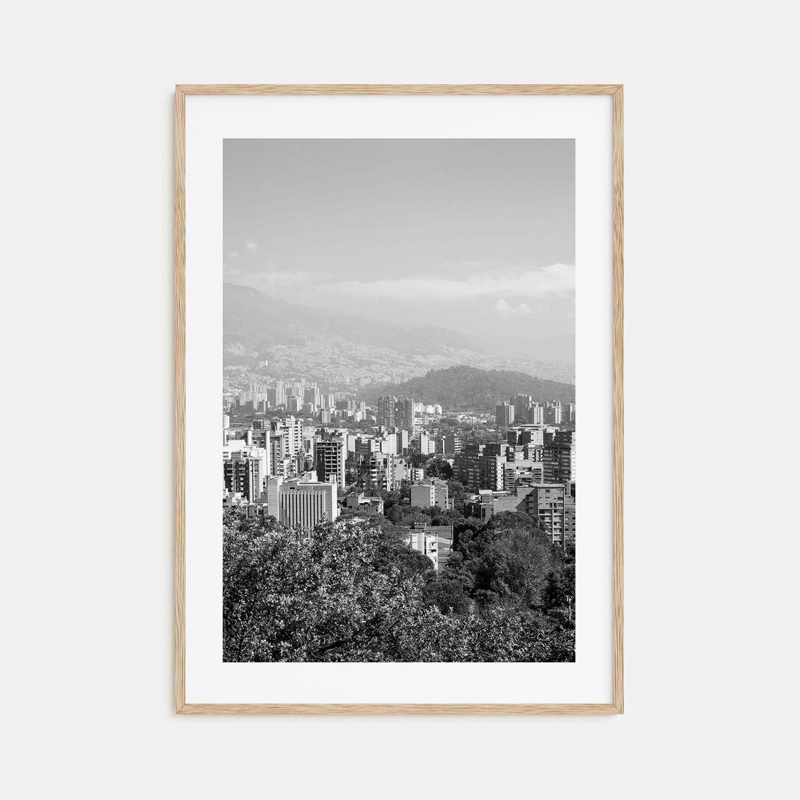 Medellin Photo Poster Print Medelln Black And White Wall Art Medellin Wall Photography Medellin Travel Medellin Map Poster