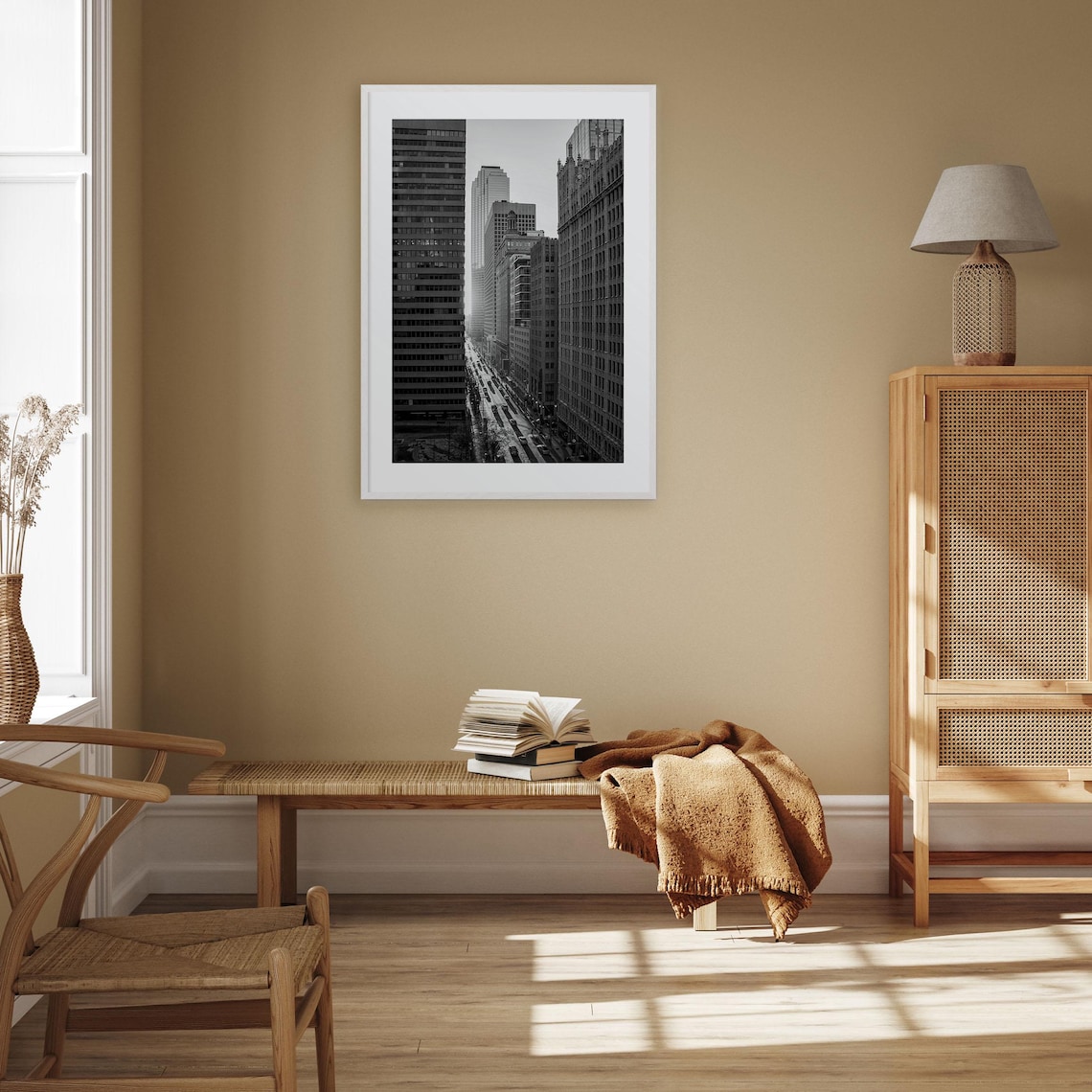 Dallas Black and White Travel Poster, Photo Print - Image 3