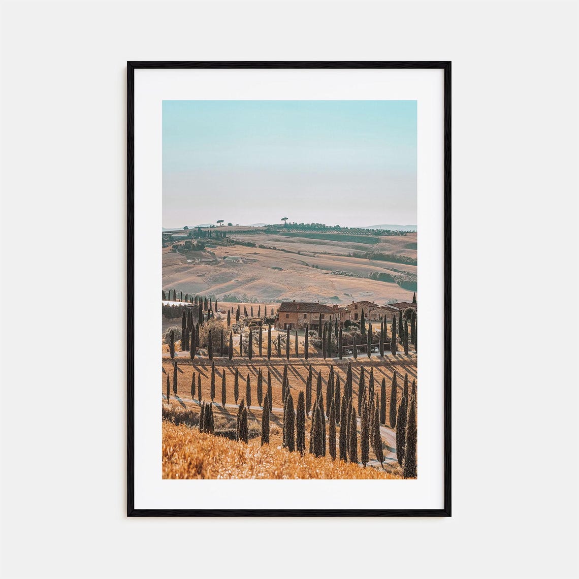 Tuscany Colorful Poster Print Tuscany Photo Wall Art Tuscany Wall Decor Tuscany Travel Print Tuscany Street Map Poster City Map