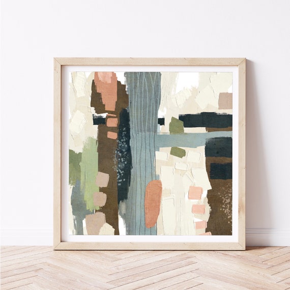 Abstract Wall Art, Modern Painting Print