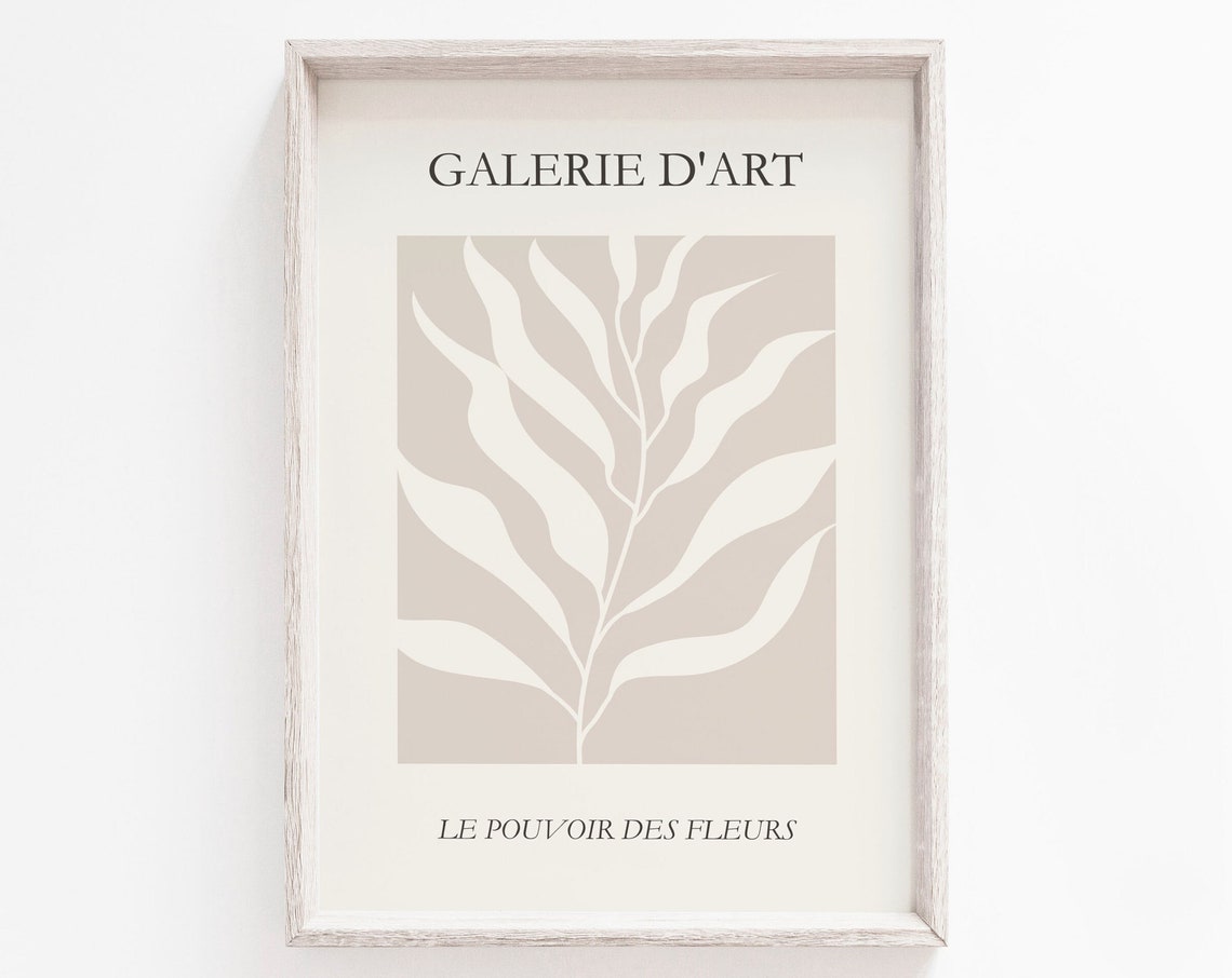 Henri Matisse Boho Neutral Art Print