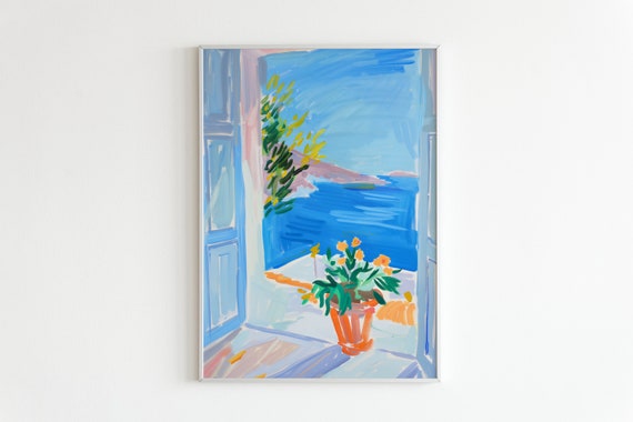 Henri Matisse Open Window Art Print, Fauvism
