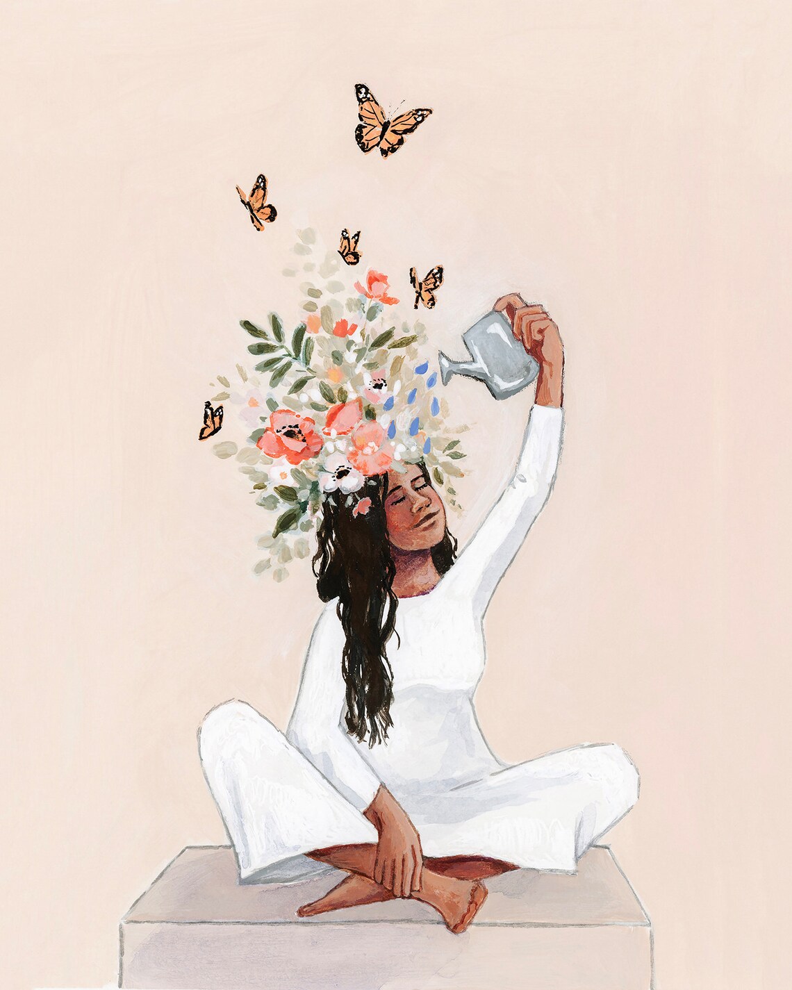 The Way That She Blossomed Was Beautiful Art Print - Image 2