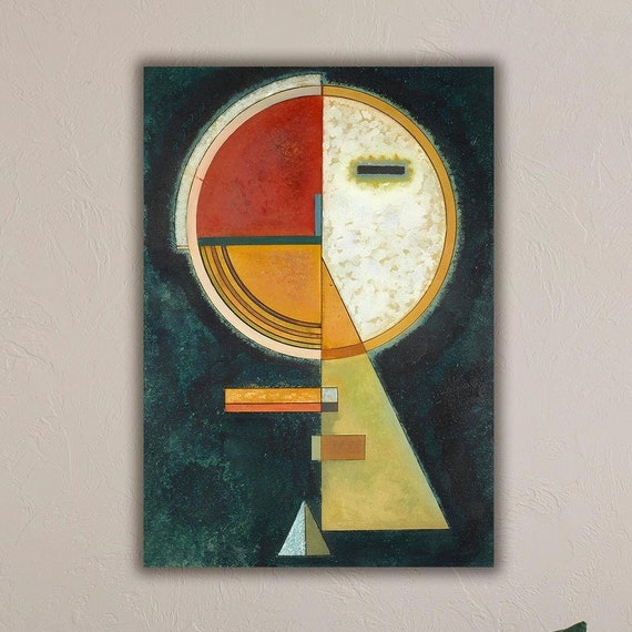 Kandinsky Unstable Compensation Abstract Art Print Ready To Hang