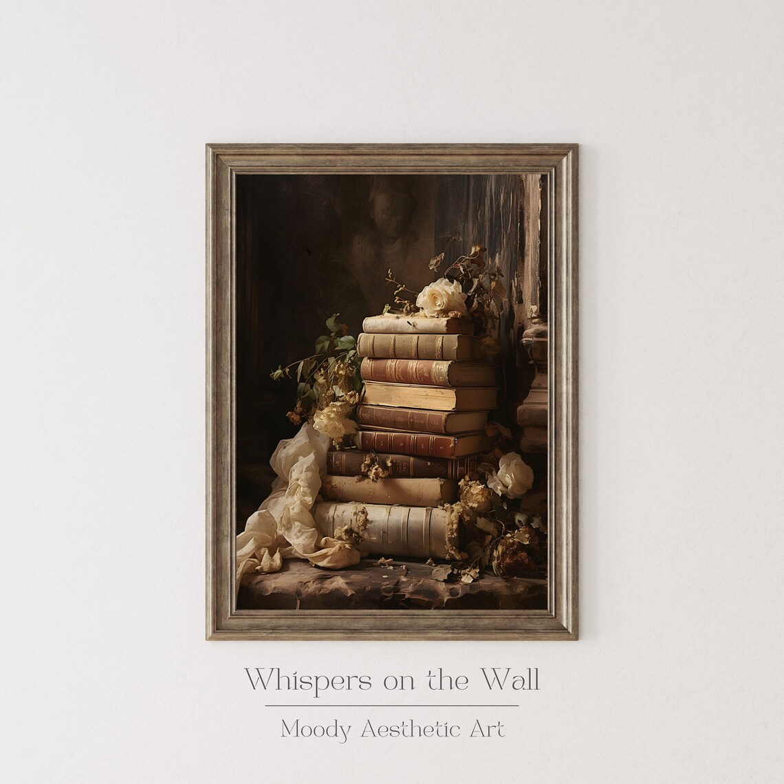 Smut Readers Dark Academia Still Life Art Print - Image 6
