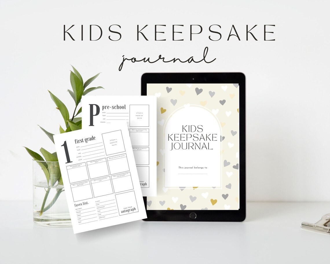 Kids Keepsake Journal, Children’s Journal - Image 2