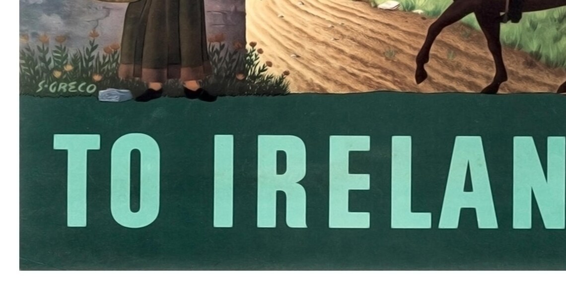 Ireland Travel Poster, Europe Wall Art Print - Image 2