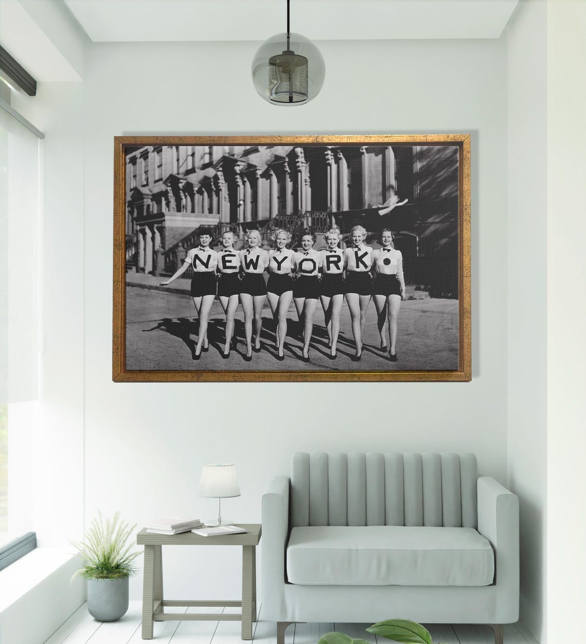 New York Dancers, Retro Style City Decor Poster - Image 2