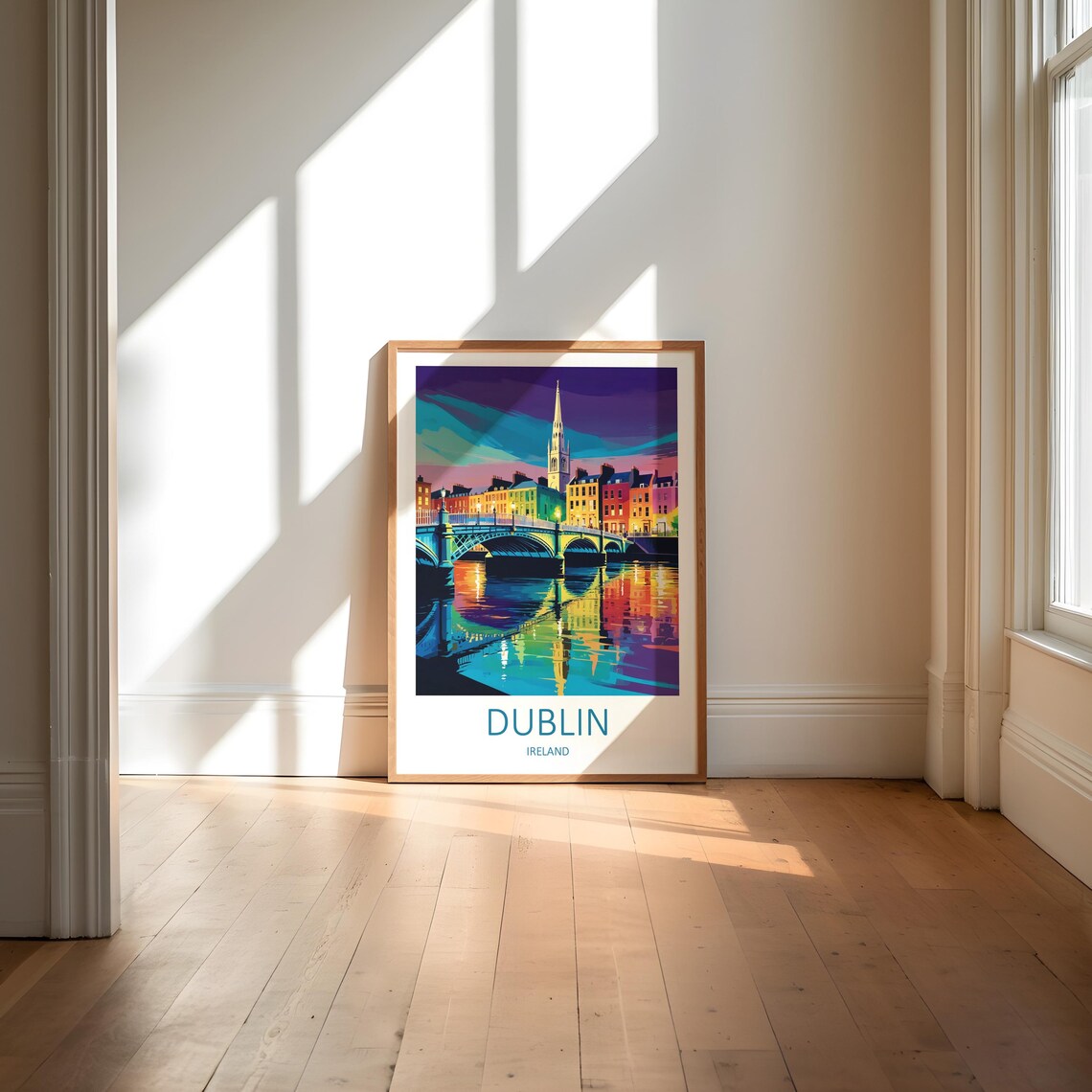 Dublin Print Dublin Wall Art Dublin Poster Dublin Gifts Dublin Travel Print Ireland Print Ireland Gifts Dublin Ireland Travel Gift - Image 6
