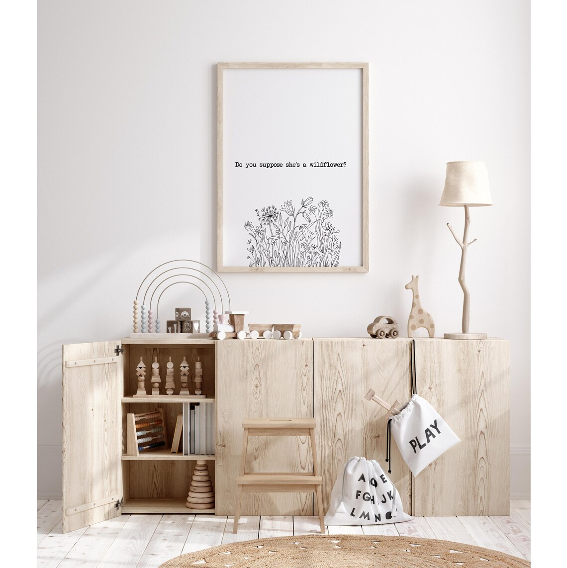 Alice In Wonderland Quotes Art Print, Nursery Decor - Image 5