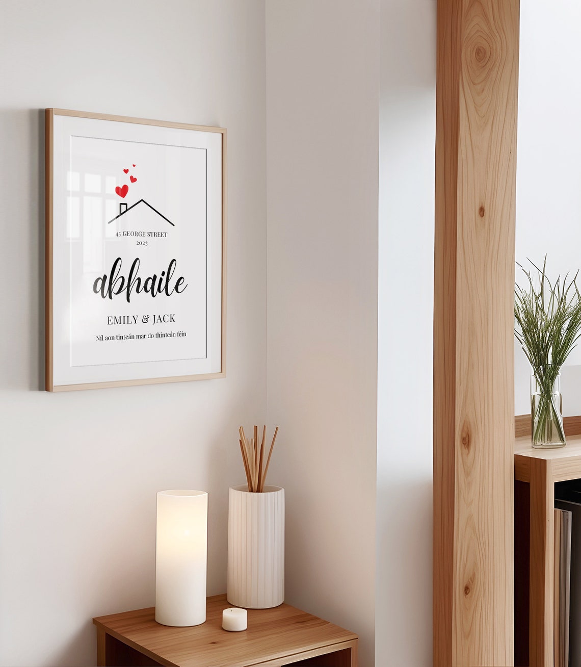 Abhaile Definition Irish Wall Art Print - Image 5