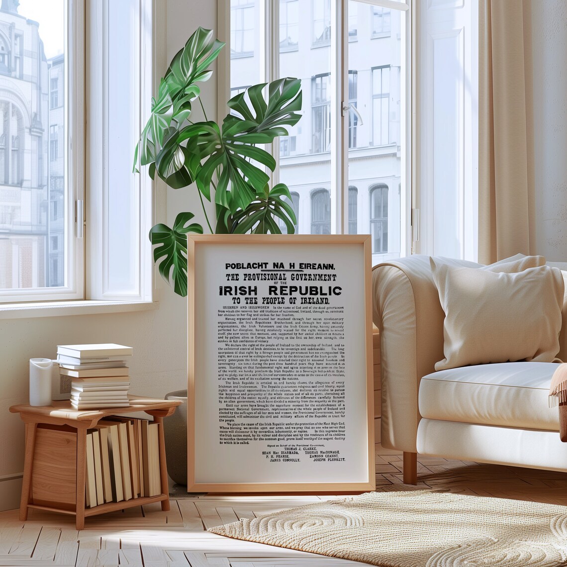 Irish Proclamation 1916 Easter Rising Art Print - Image 5