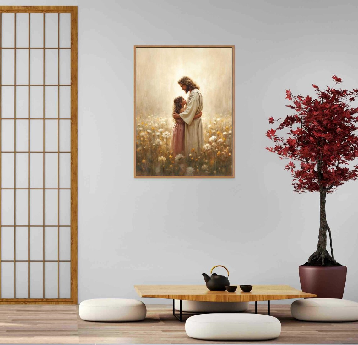 Seeing Jesus With Children, Christian Wall Art - Image 5