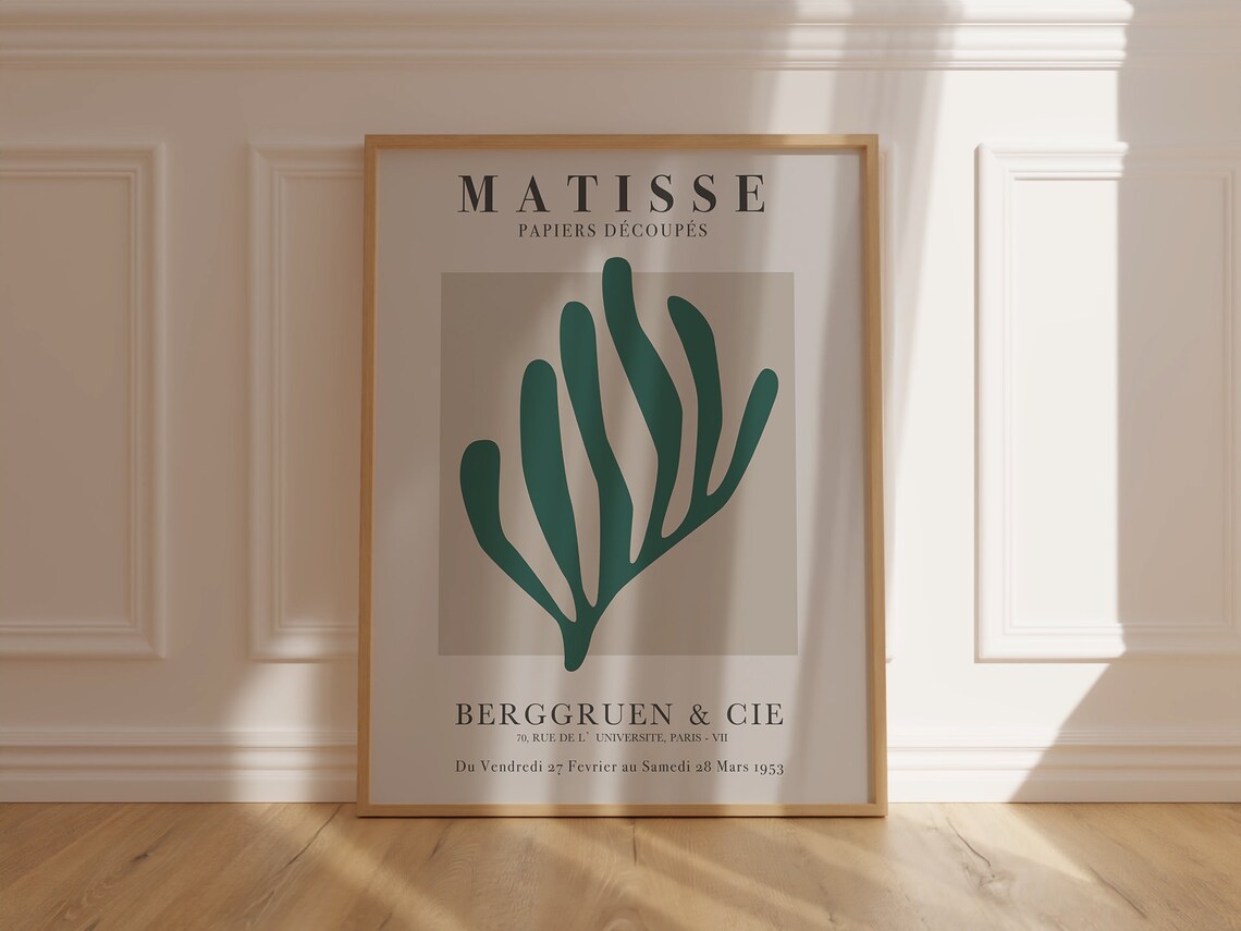 Matisse Print Matisse Poster Wall Art Print Matisse Wall Art Printable Wall Art Art - Image 5