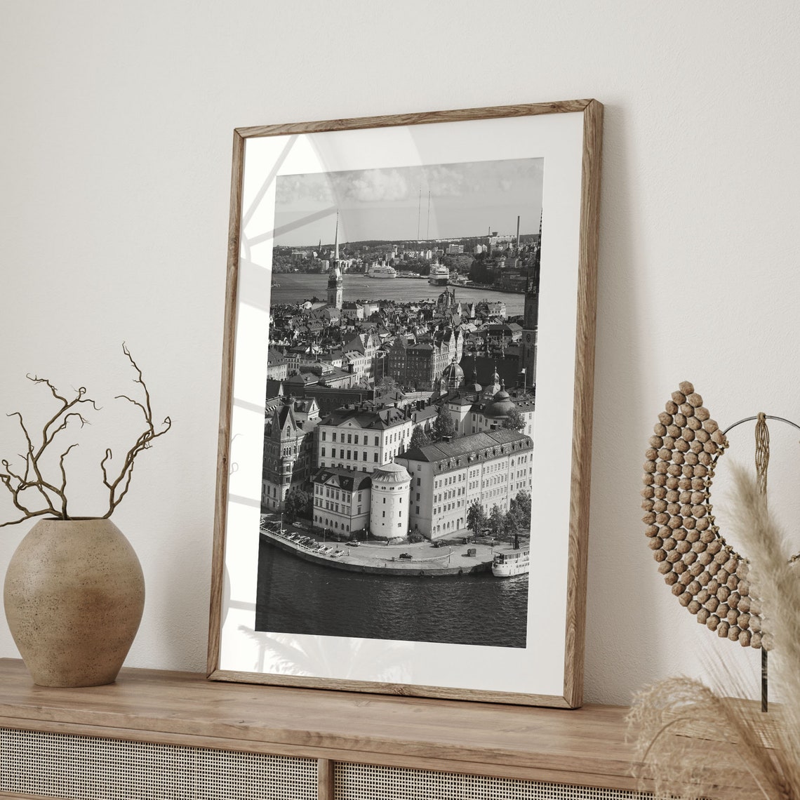 Stockholm Wall Art Black And White Stockholm Print Stockholm Poster Sweden Photography Scandinavian Decor Europe Wall Art C19 510 - Image 2
