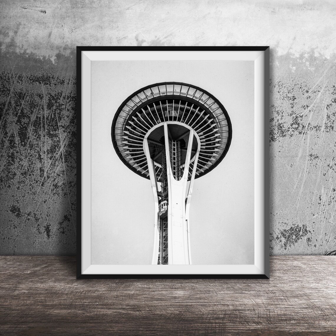 Seattle Space Needle, Seattle Washington Travel Poster - Image 2