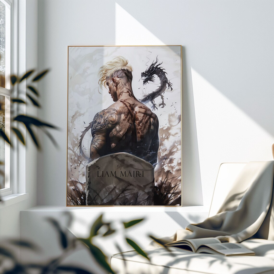 Fourth Wing Bookworm Merch, Dragonriders Art Print - Image 2