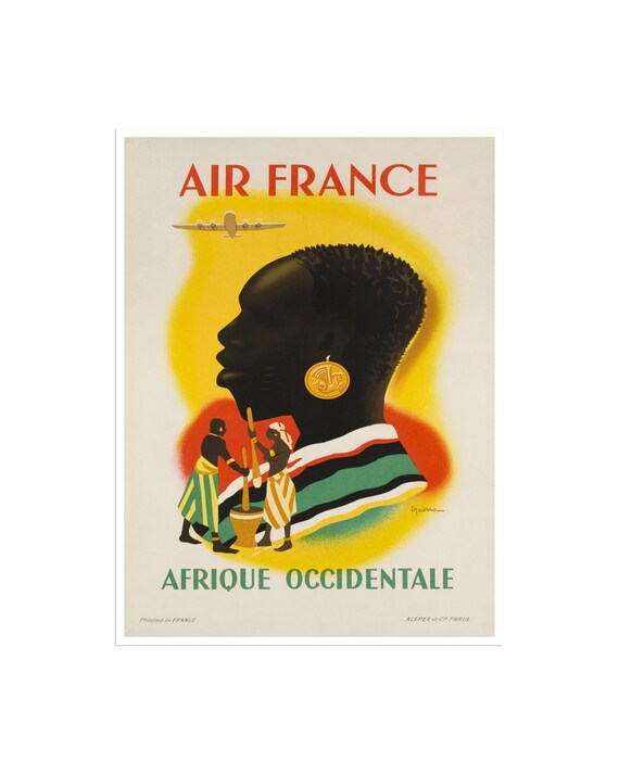 Africa Travel Poster African Gift Art Print Home Decor Xr2795