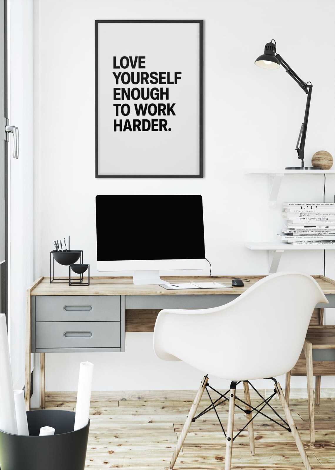 Motivational Quote - Contemporary Travel Poster - Image 2