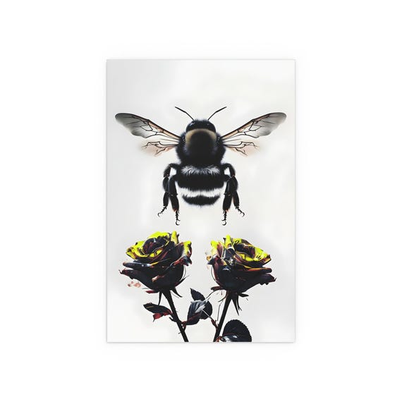 Poster Rustic Bee Home Decor Art Print For Indoor And Outdoor Nature Lover Gift Farmhouse Wall Art Cottagecore Beekeeper Wall Hanging