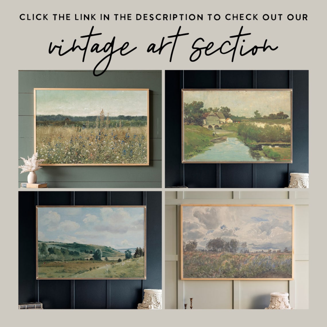 Vintage Countryside Landscape, Old Barn Art Print - Image 2