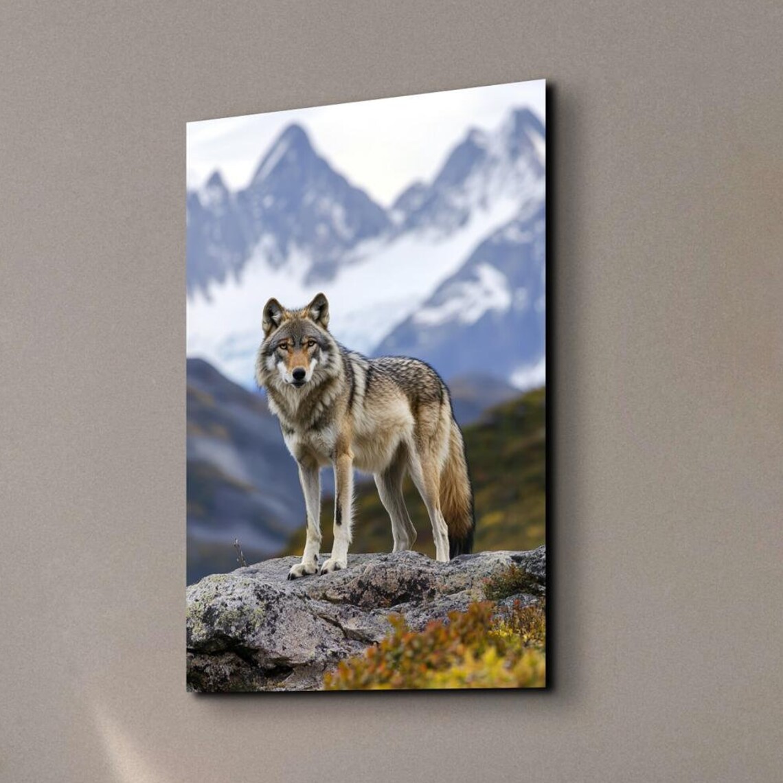 Wolf Photography Art Print, Nature Office Decor