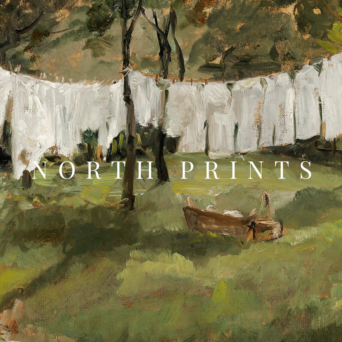 Vintage Farmhouse Laundry Room Art Print - Image 3