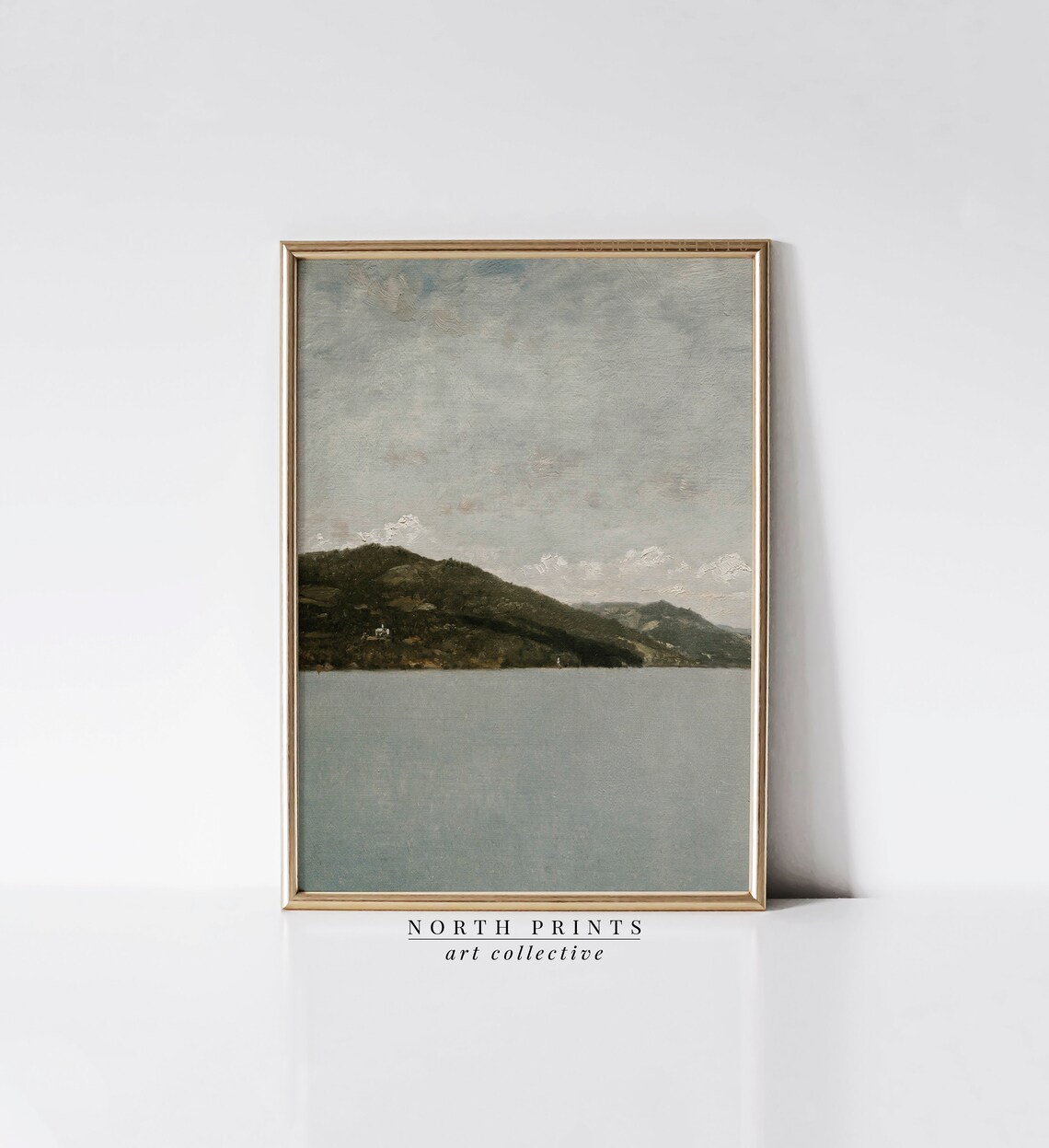 Lake Landscape Vintage Art Print, Wall Decor - Image 3